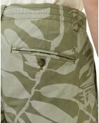 Short Eksjo en Coton bio kaki clair