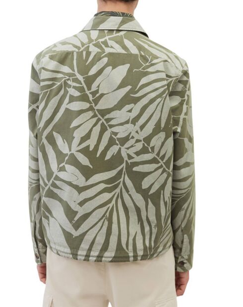 Veste Trucker Coton Bio kaki clair