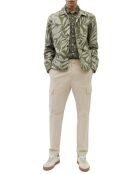 Veste Trucker Coton Bio kaki clair