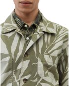 Veste Trucker Coton Bio kaki clair
