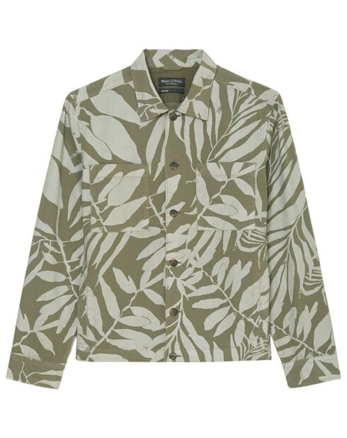 Veste Trucker Coton Bio kaki clair