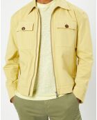 Blouson Coton Organic Double Poche jaune clair