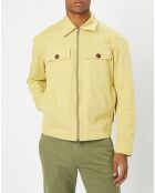 Blouson Coton Organic Double Poche jaune clair