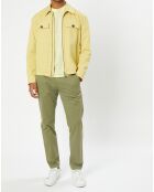 Blouson Coton Organic Double Poche jaune clair