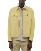 Blouson Coton Organic Double Poche jaune clair