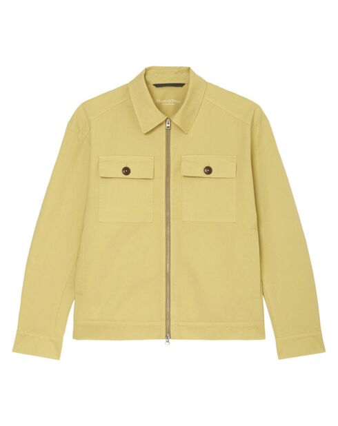 Blouson Coton Organic Double Poche jaune clair