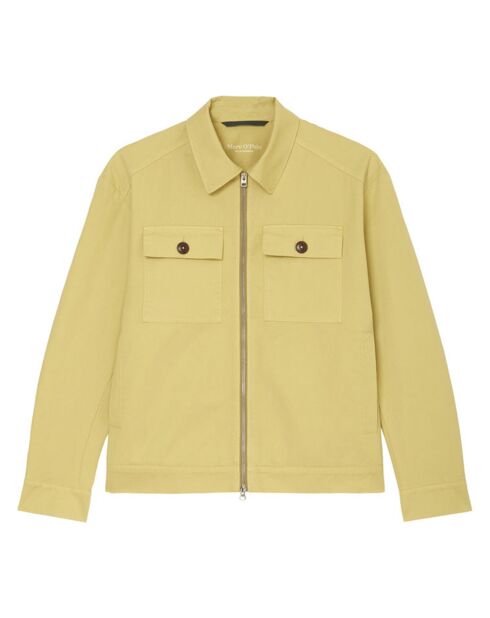 Blouson Coton Organic Double Poche jaune clair