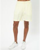 Short 100% Lin Lavsjo Pinces jaune