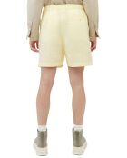 Short 100% Lin Lavsjo Pinces jaune