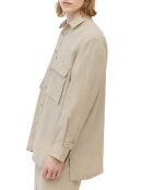 Surchemise 100% Lin manches longues Oversize West beige