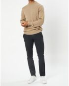 Pantalon Stig Tapered twill noir
