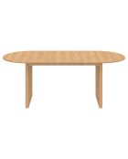 Table repas Mathis plateau extensible bois  - 160-200x90x75 cm