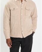 Veste en Laine mélangée Thermor beige