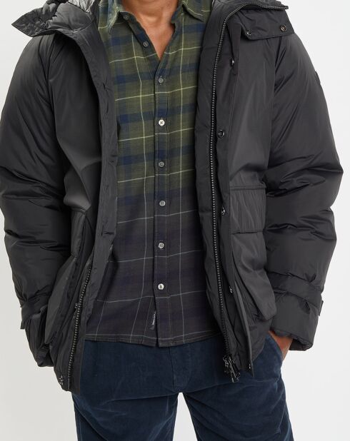 Parka à capuche Repreeve noire