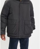 Parka à capuche Repreeve noire
