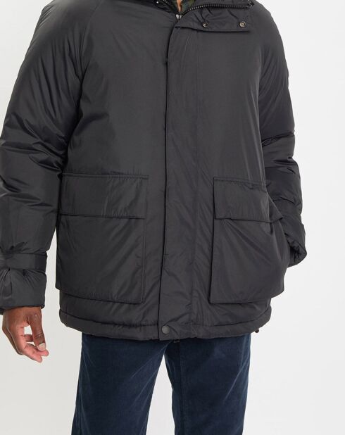 Parka à capuche Repreeve noire