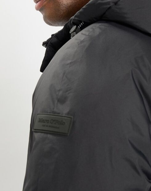 Parka à capuche Repreeve noire