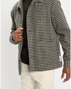 Veste de travail en Laine mélangée Manteco multicolore