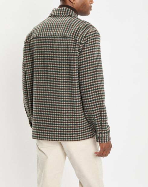 Veste de travail en Laine mélangée Manteco multicolore