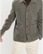 Veste de travail en Laine mélangée Manteco multicolore