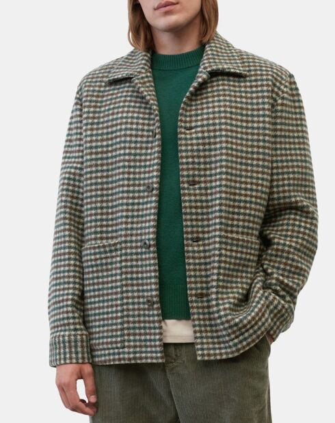 Veste de travail en Laine mélangée Manteco multicolore