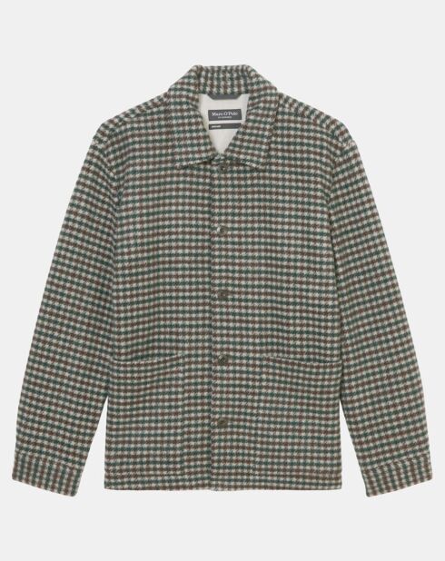 Veste de travail en Laine mélangée Manteco multicolore