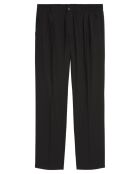 Pantalon 100% Laine Belsbo jogger noir