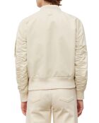 Blouson Patch Logo beige