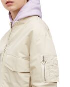 Blouson Patch Logo beige