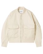 Blouson Patch Logo beige