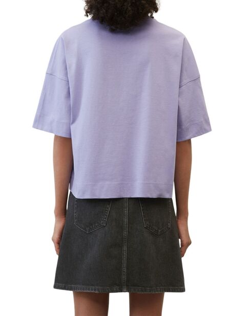 T-Shirt 100% Coton Bio violet clair