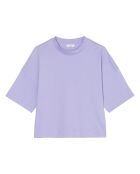 T-Shirt 100% Coton Bio violet clair