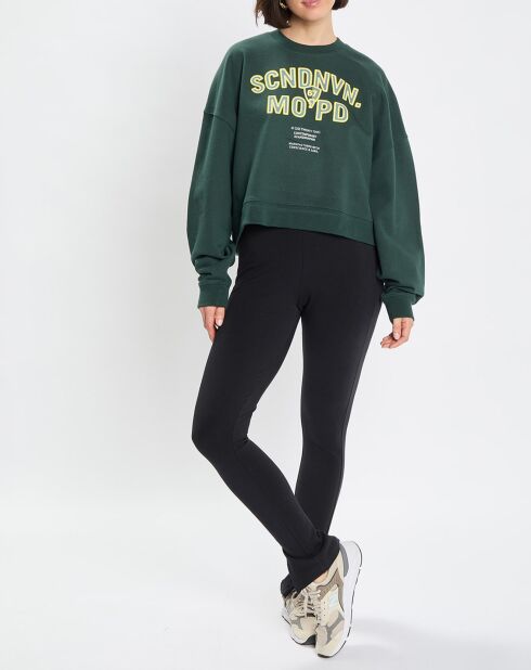 Sweat Scndnvn vert foncé
