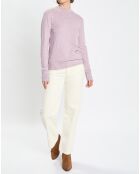 Pantalon large corduroy écru