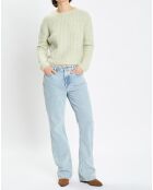 Jean flare Linna bleu clair