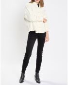 Pantalon en Velours de coton bio Slim Mavas noir