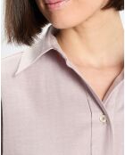 Chemise en Flanelle manches ballons violet clair