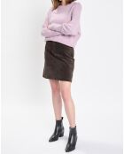 Pull en Laine mélangée violet clair