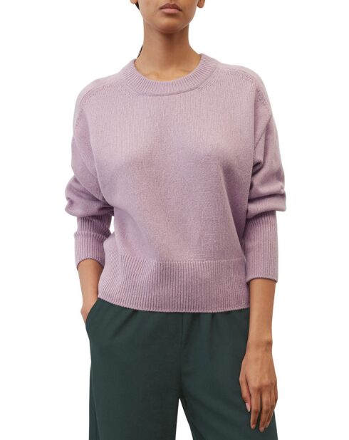 Pull en Laine mélangée violet clair