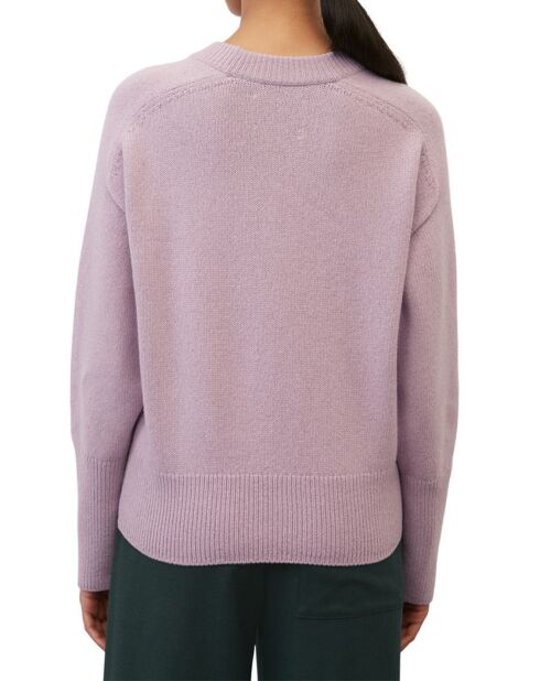 Pull en Laine mélangée violet clair