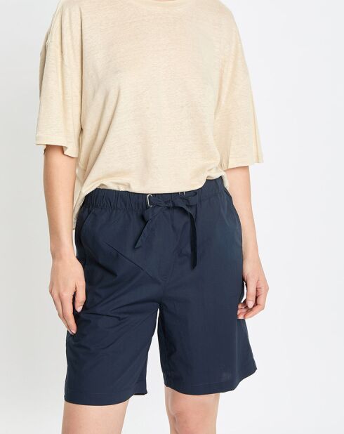 T-Shirt 100% Lin Oversized beige clair