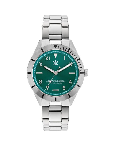 Montre Homme Edition Three en Acier argentée