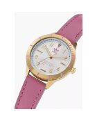 Montre Femme Edition Three en Cuir rose