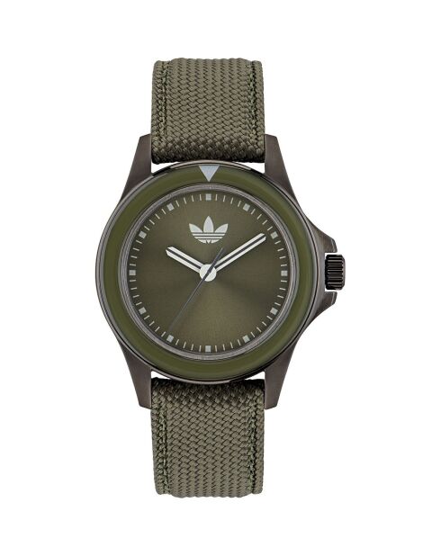 Montre Mixte Expression One en Tissu verte