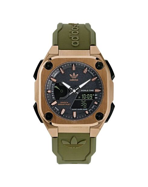 Montre Homme City Tech One en Silicone verte