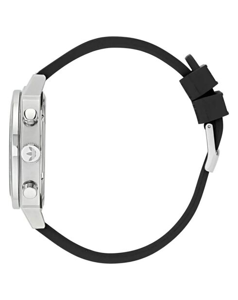 Montre Chronographe Mixte Master Originals One en Silicone noire