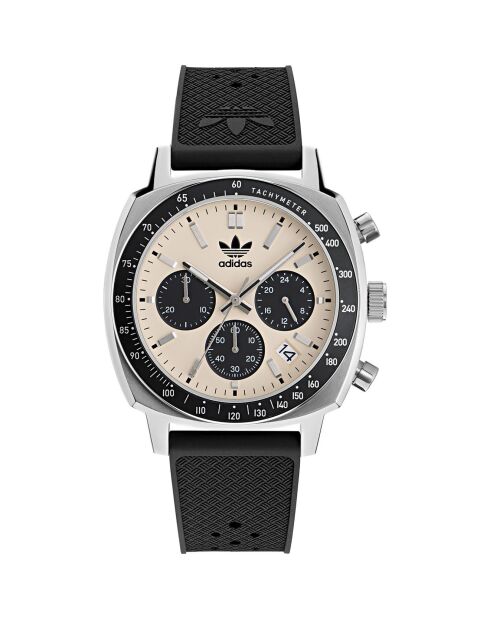 Montre Chronographe Mixte Master Originals One en Silicone noire