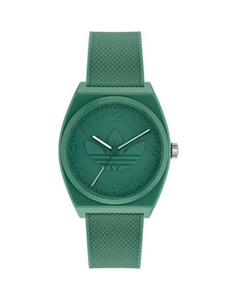 Montre Mixte Project Two en Silicone verte