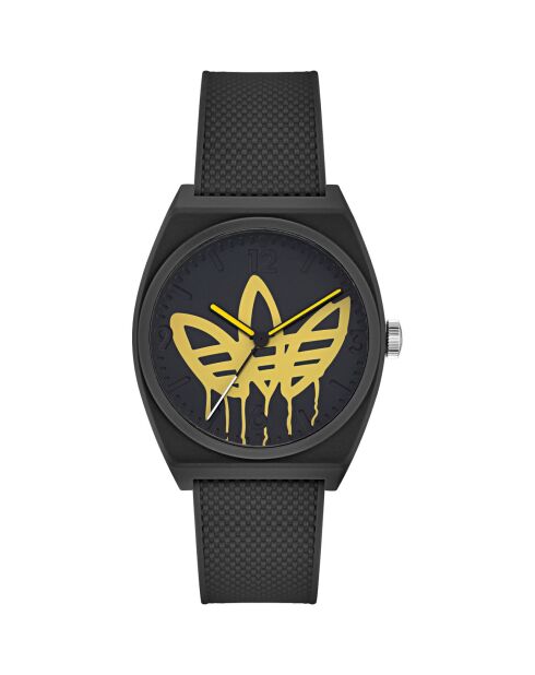 Montre Femme Project Two en Silicone noire