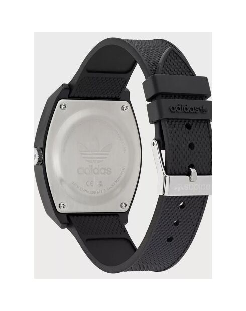 Montre Femme Project Two en Silicone noire